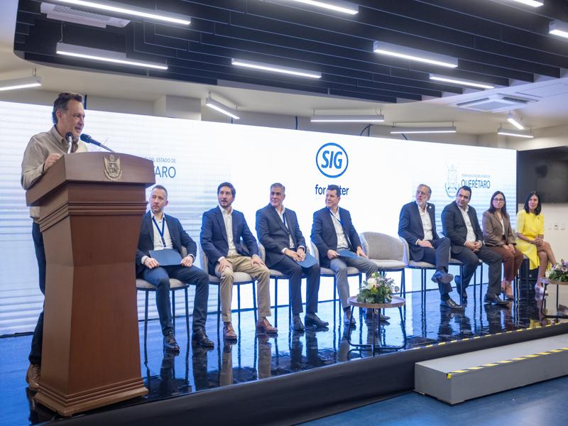 Refuerza SIG presencia en Querétaro con inversión de mil 910 mdp en expansión de su planta